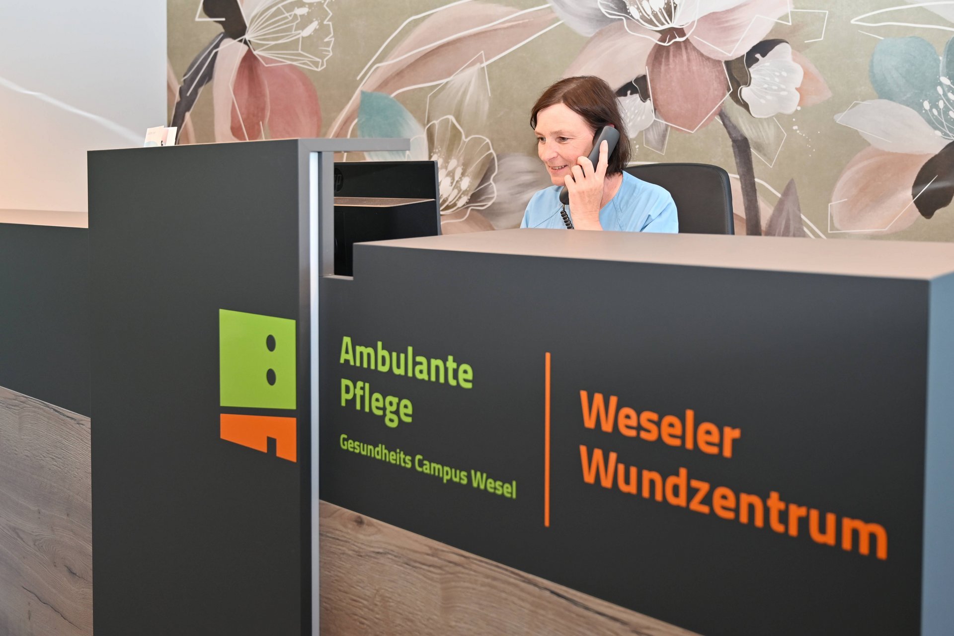 Anmeldung im ambulanten Weseler Wundzentrum